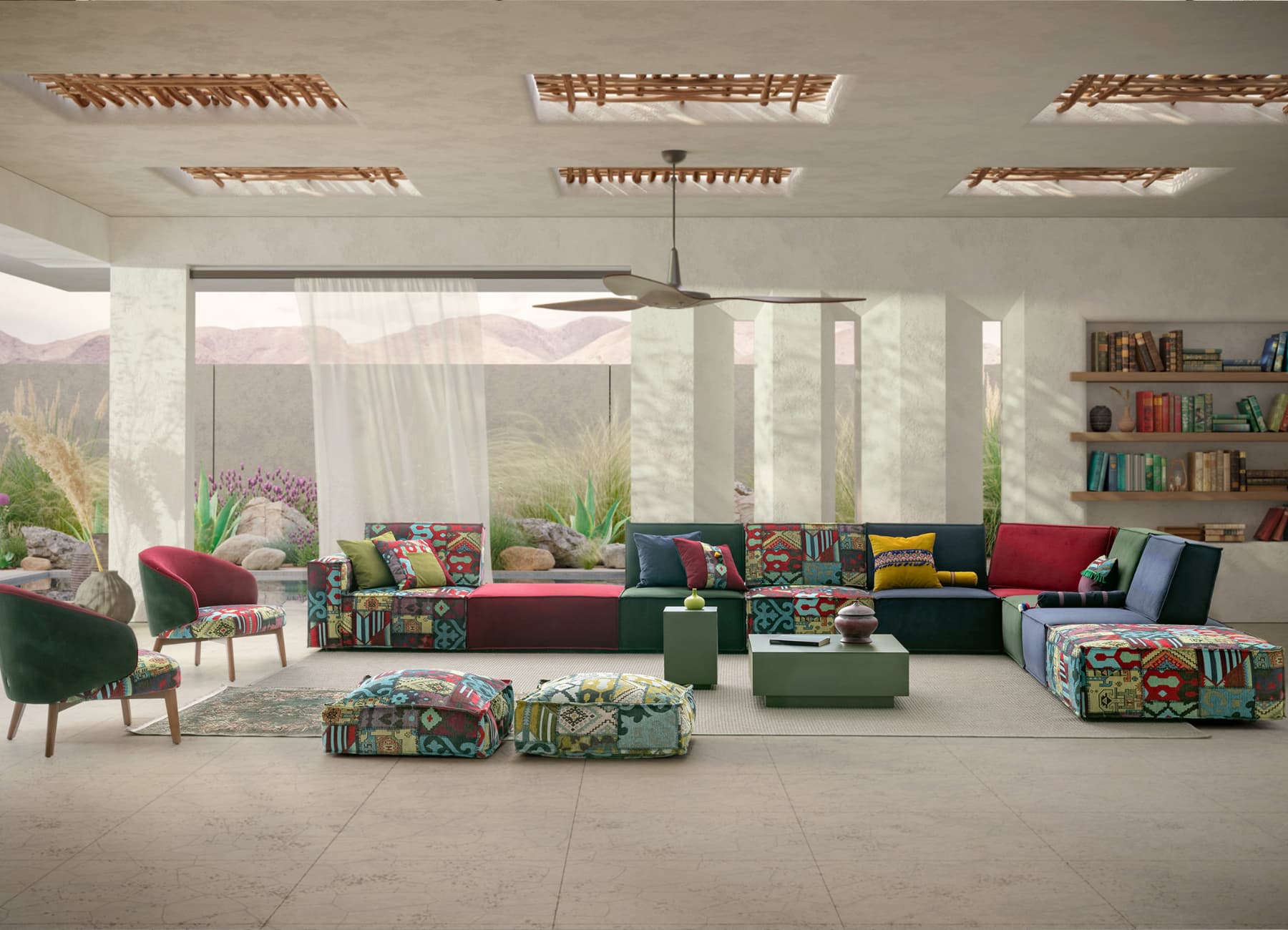 Cavalli Ethnic Sofa
