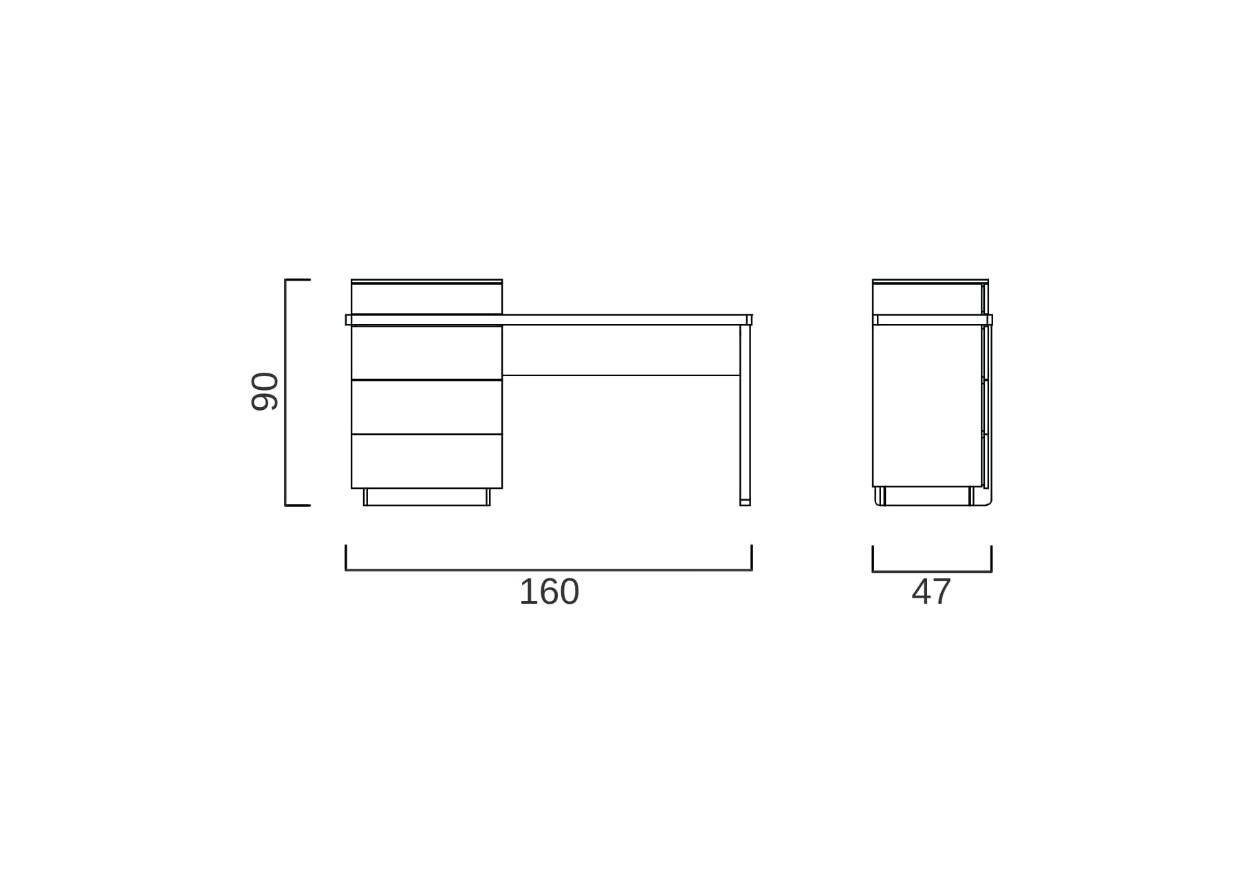 Oska Dresser