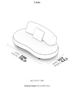 Bon Bon Love Seat - Image 8