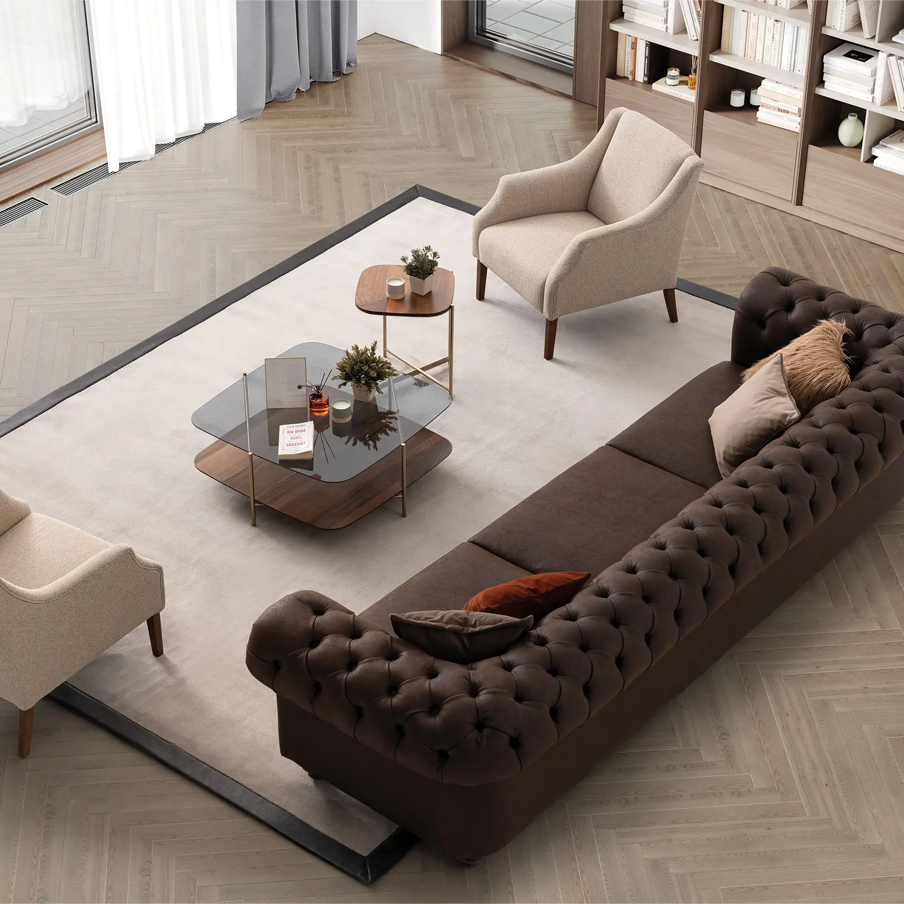 Aspendos Chesterfield Sofa