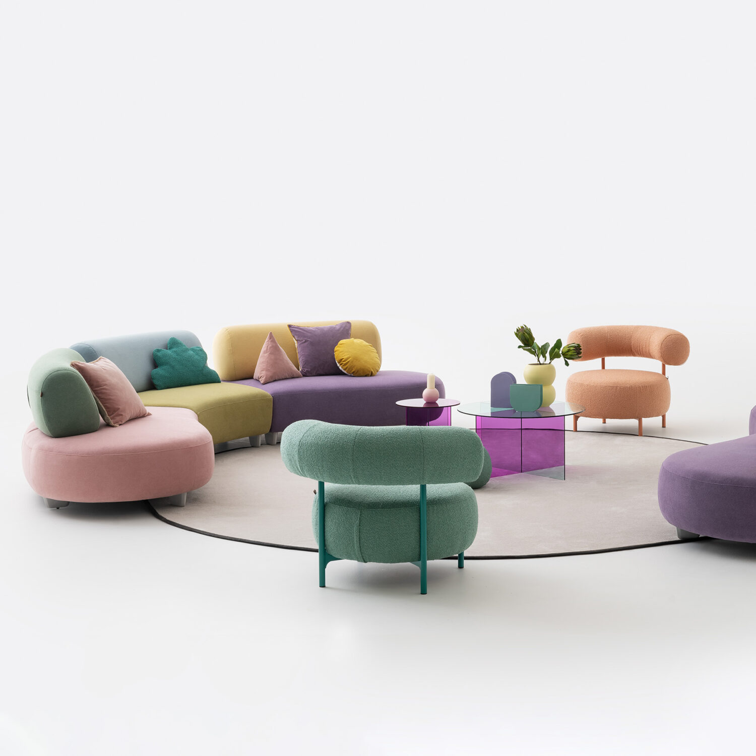 Bon bon Marshmallow Armchair