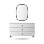 Lazio white dresser