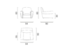 Roma Soft Accent Chair - Image 12