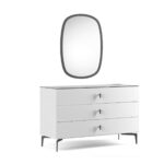 Lazio white dresser