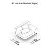 90 cm Arm Module (Right)