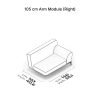 105 cm Arm Module (Right)