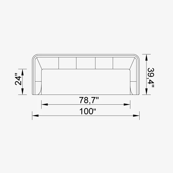 Air Phantom 4 Sofa