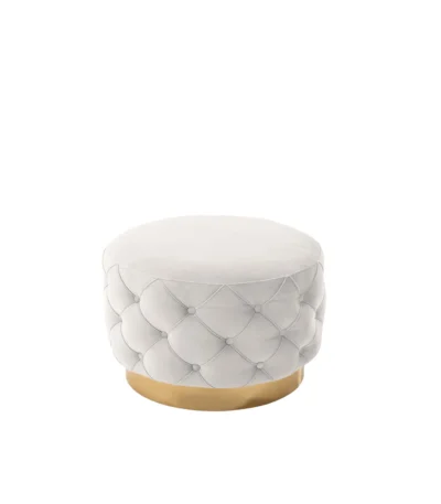 Chelsea Middle Ottoman (Stitched-Metal)