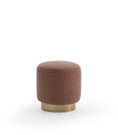 Chelsea Small Ottoman (Metal)