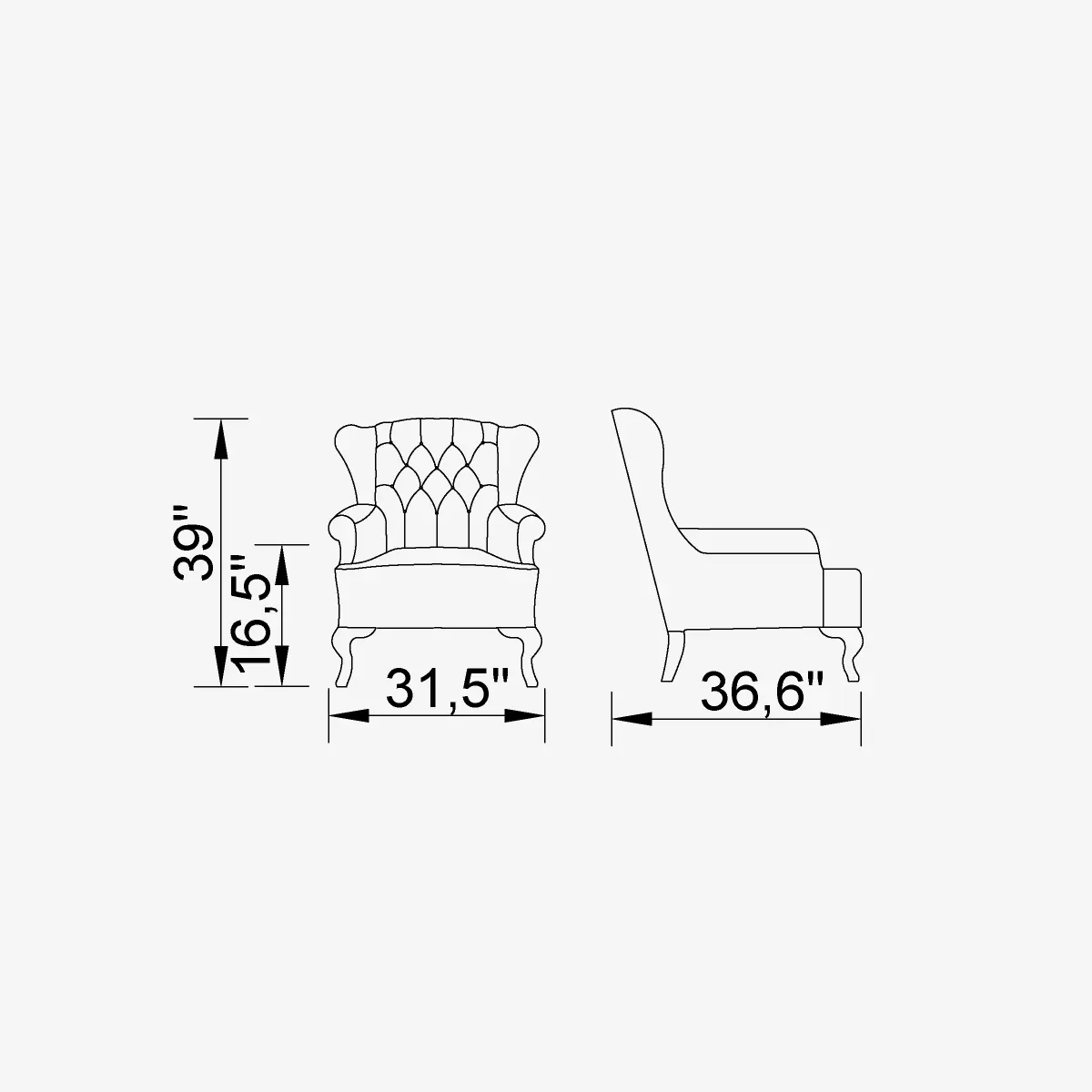 Lord Accent Chair