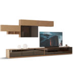 Barcelona Oak TV Unit