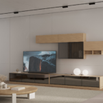 Barcelona Oak TV Unit
