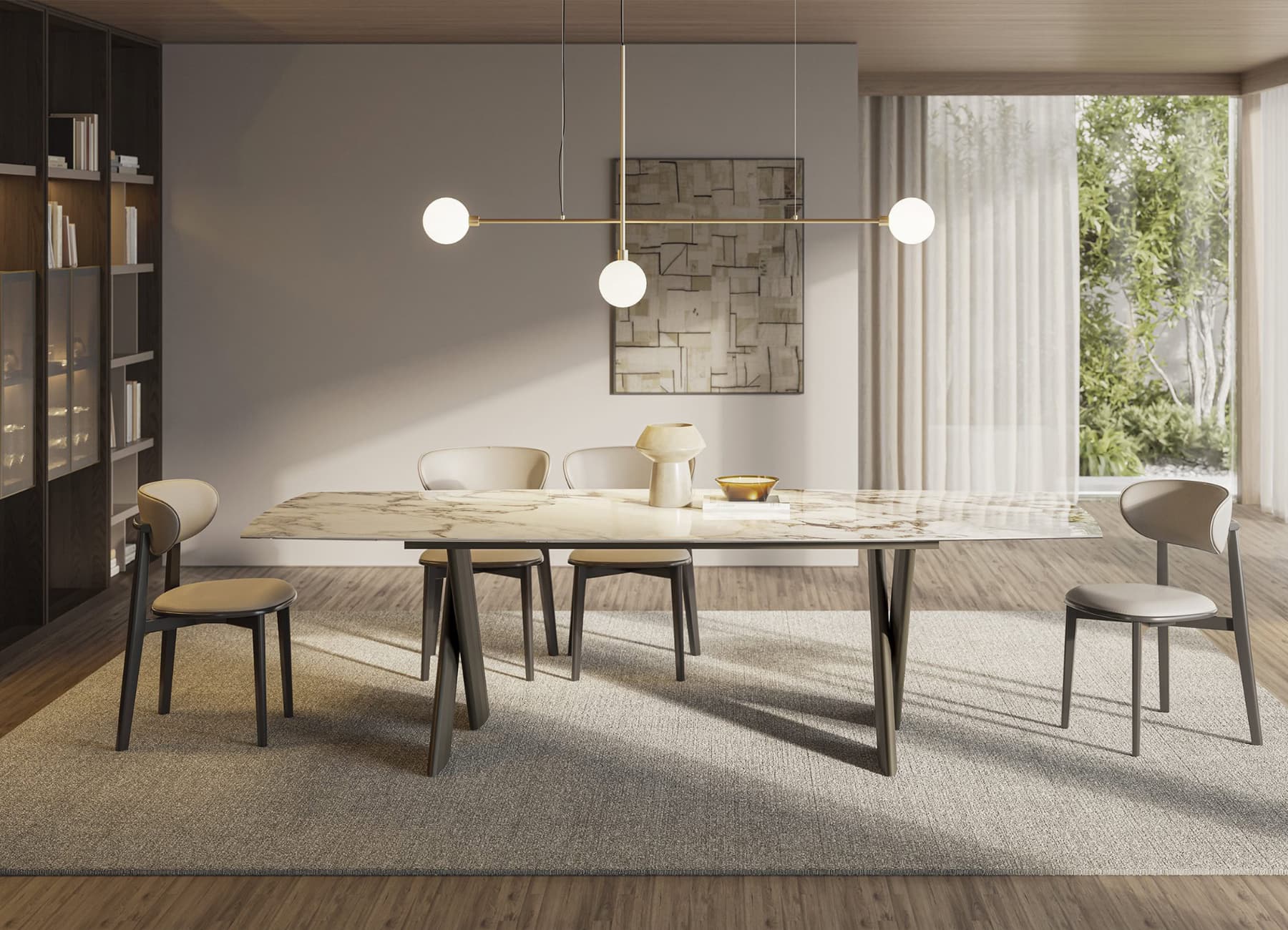 Cross Dining Table