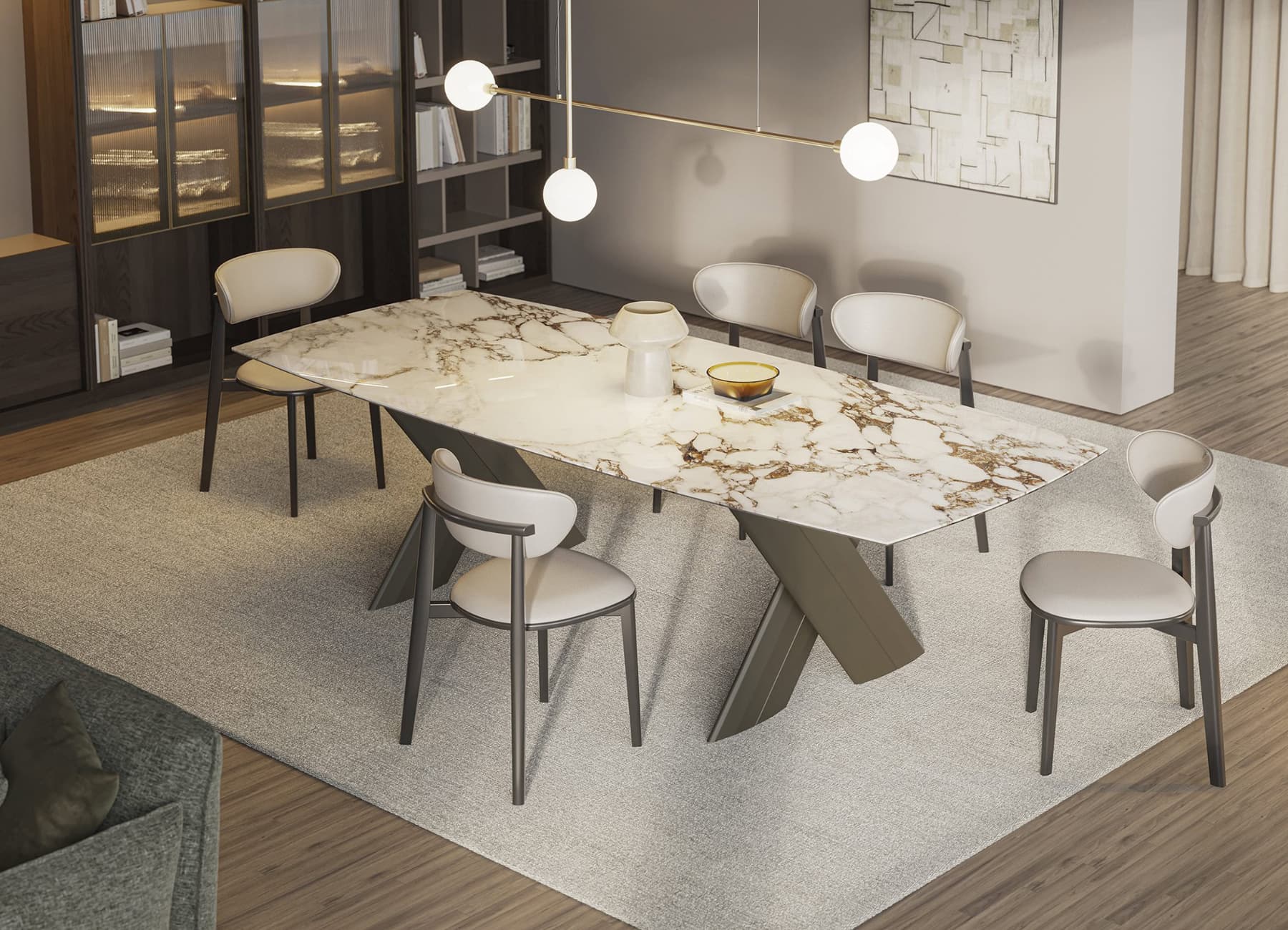 Cross Dining Table