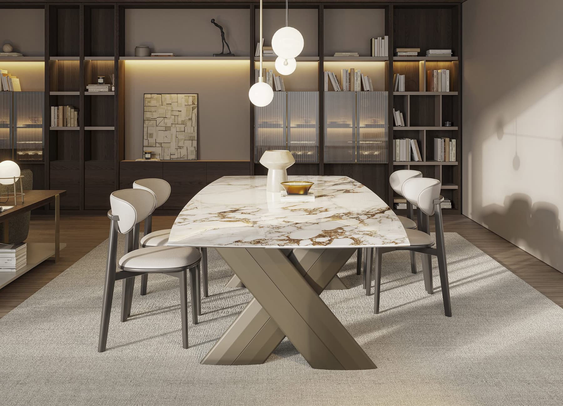 Cross Dining Table