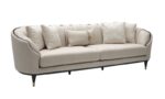 Braga Black 3 Seater Sofa