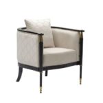 Braga Black Armchair