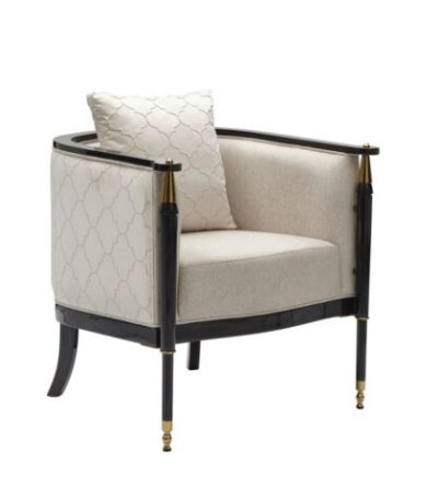 Braga Black Armchair