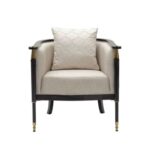Braga Black Armchair