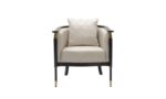 Braga Black Armchair