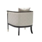Braga Black Armchair