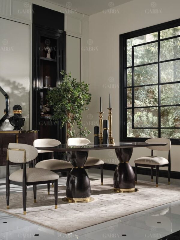 Braga Black Dining Room