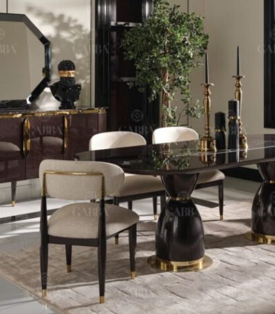 Braga Black Dining Room