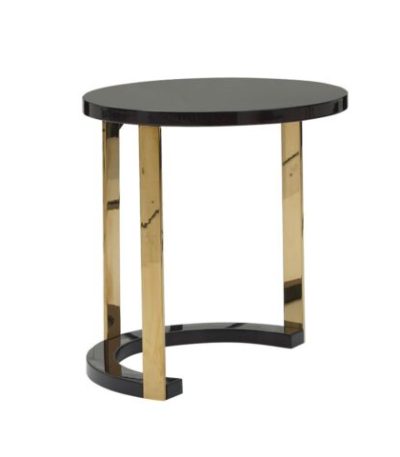 Braga Black Side Table