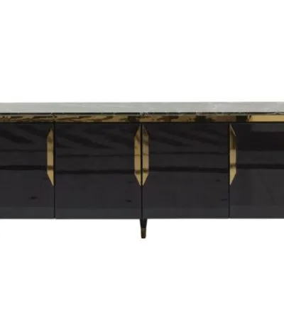 Braga Black Tv Unit