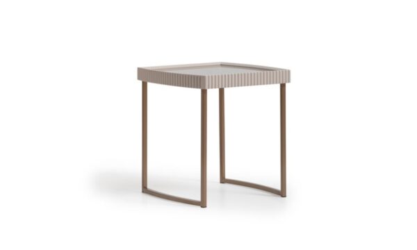 Lyon Krem Side Table