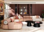 Contemporary interior featuring Orion modular modern sofa