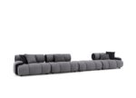 Orion modular sofa upholstered in premium customizable fabric