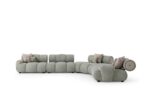 Front view of Orion modern modular sofa design