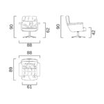 Ego Swivel Chair