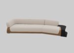Corte Chaise Sofa