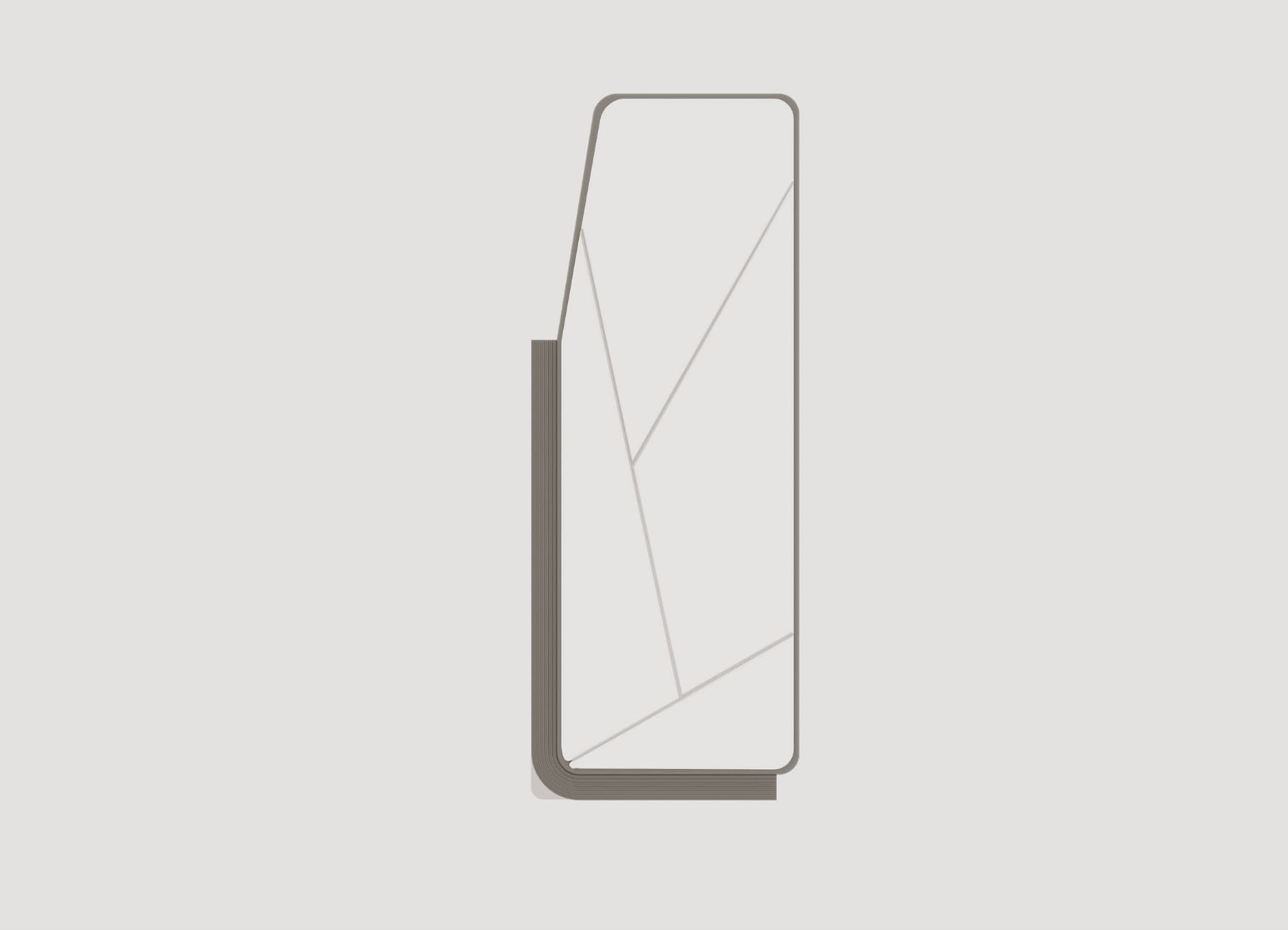 Corte Stand Mirror
