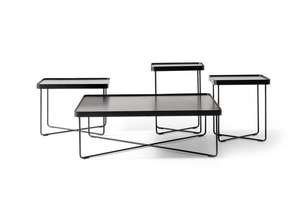 Forte Walnut Coffee Table Set