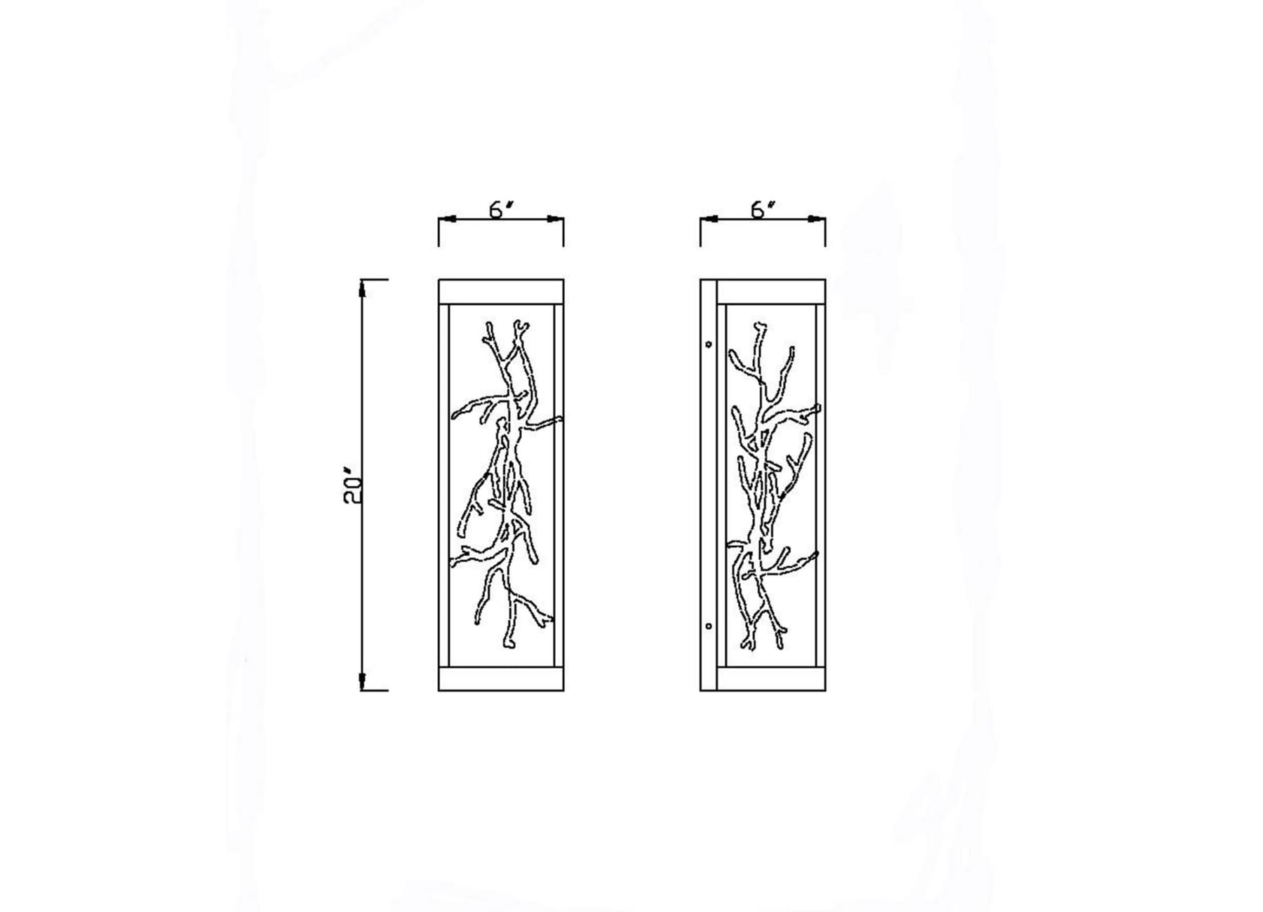 AERIE 20" Wall Sconce