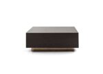 Vega minimalist coffee table with solid square design