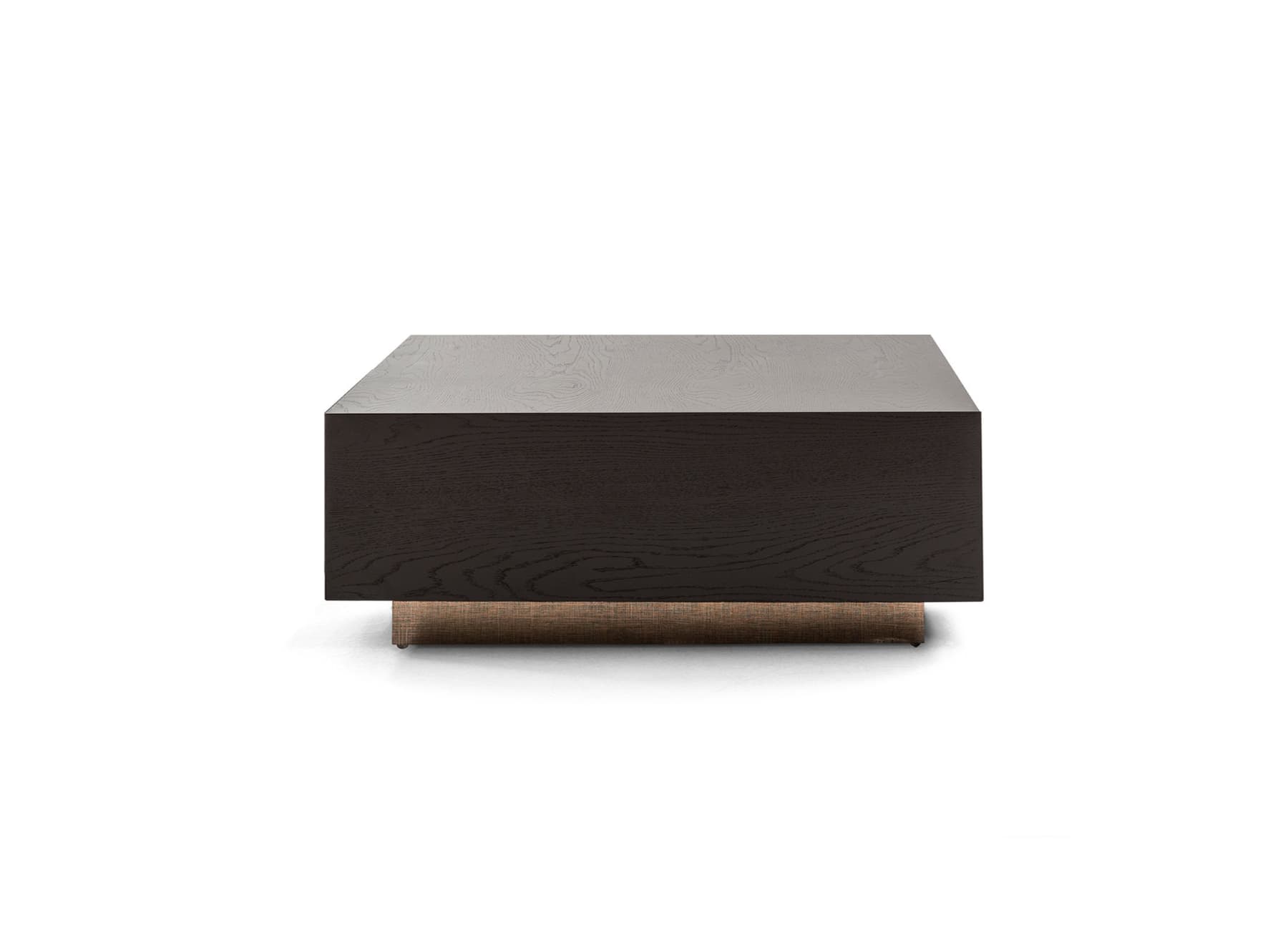 Vega minimalist coffee table with solid square design