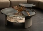 Onda high-end round coffee table