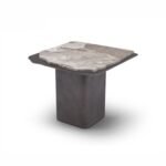 Luxury marble side table for contemporary living room