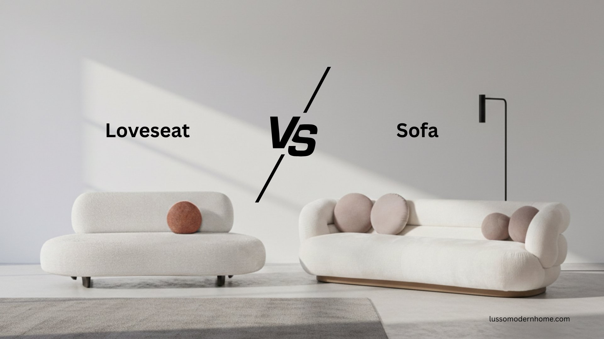 Sofa vs. Loveseat