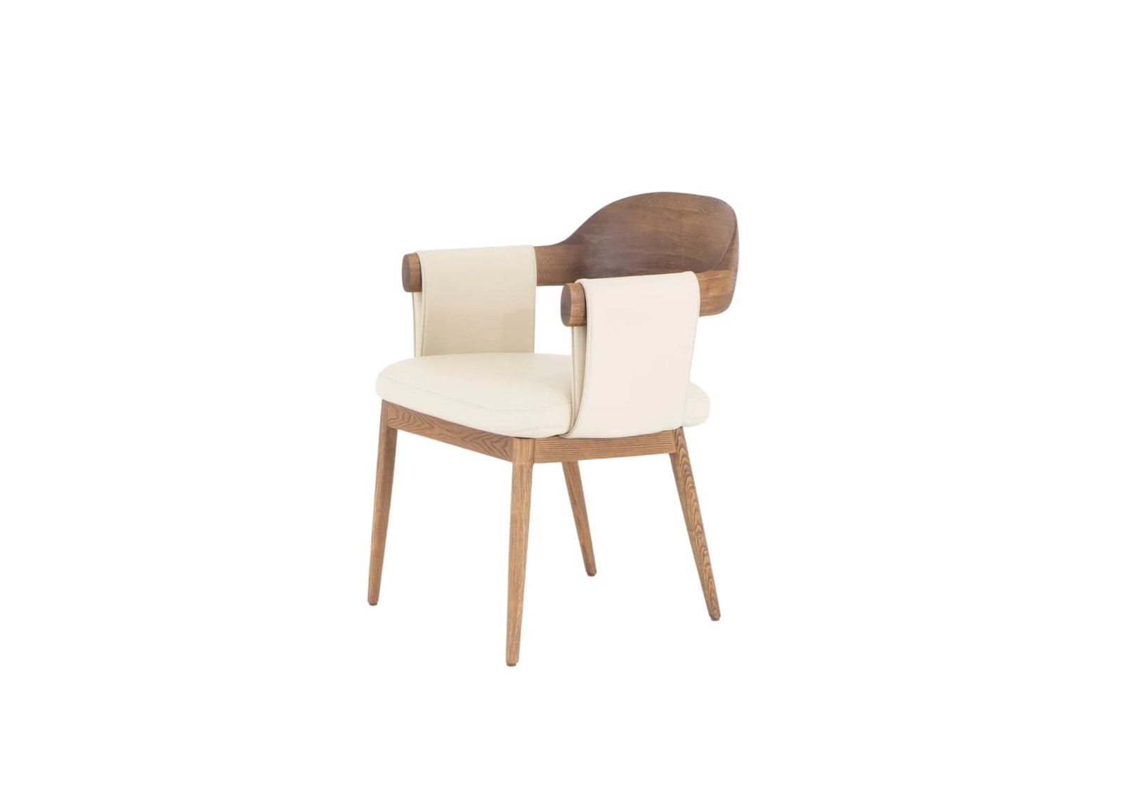 Oro Solid Ash Wood Dining Chair