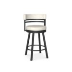 Ronny Counter Stool black cream