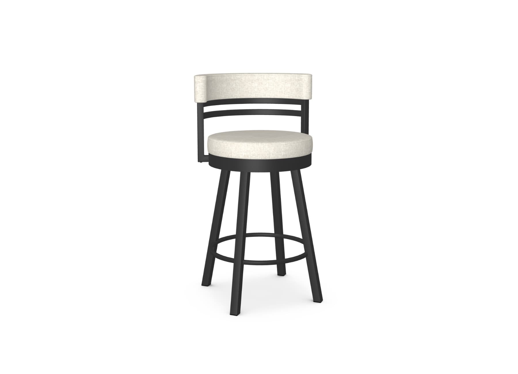 Ronny Counter Stool black cream