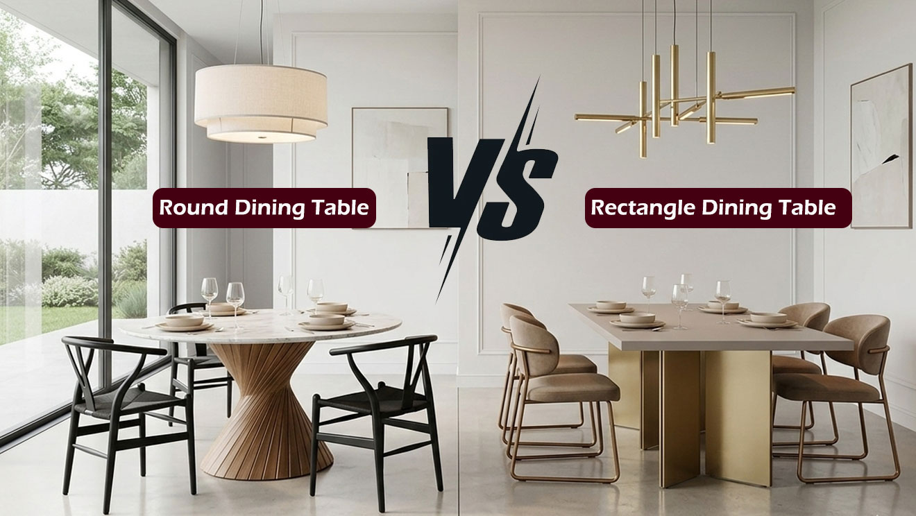 Rectangle vs. Round Dining Table