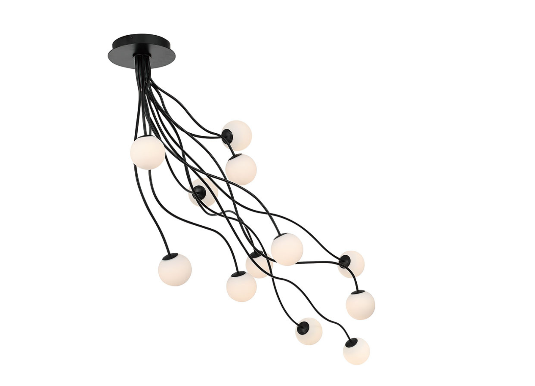 Athena 12-Light Semi-Flush Mount