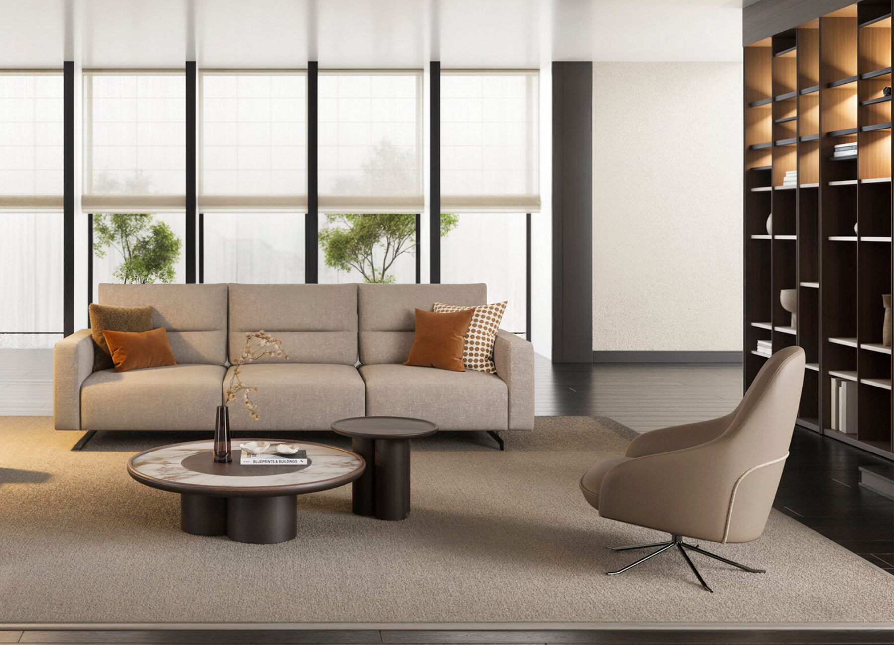 Pera Swivel Chair