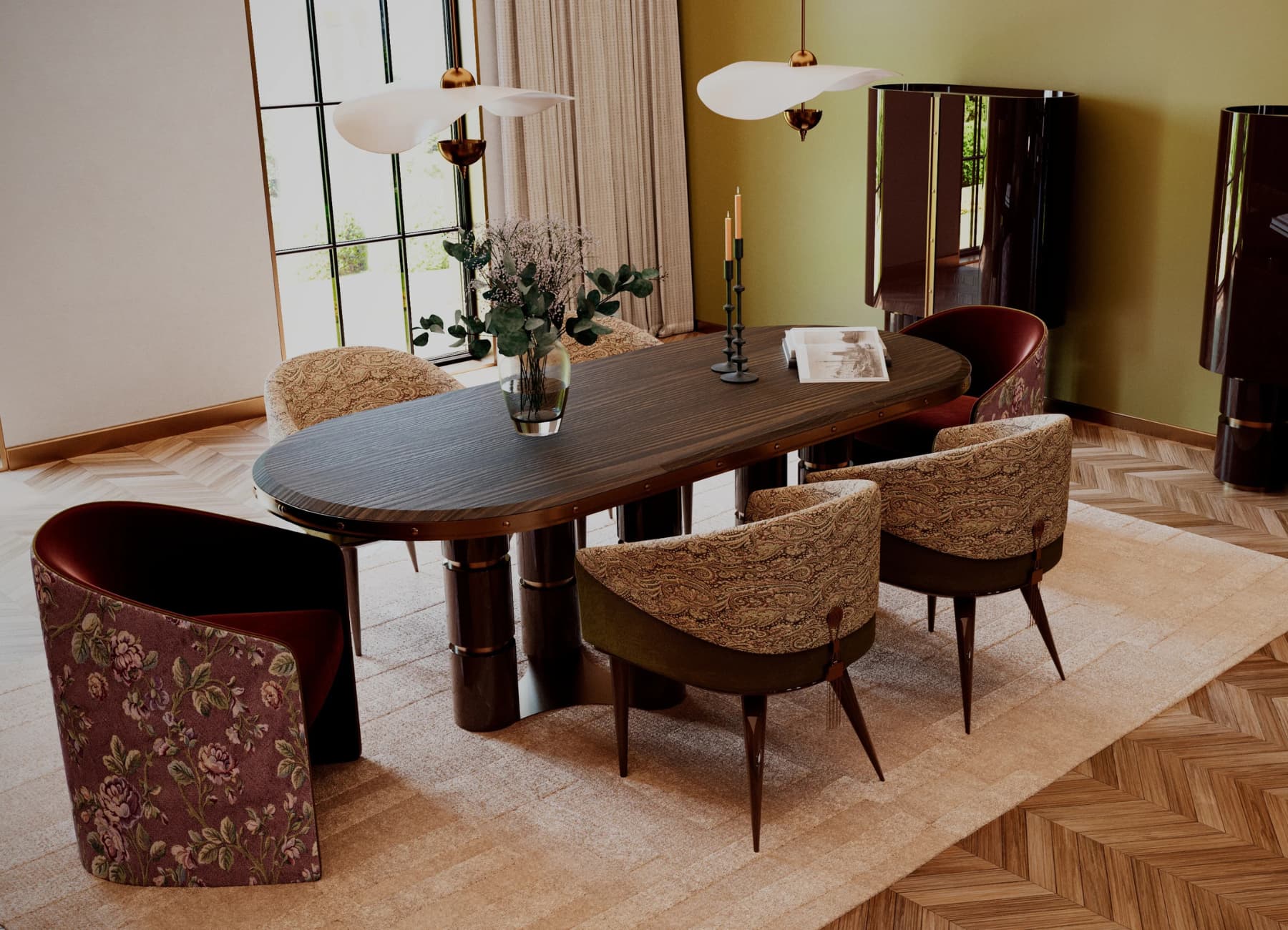 2Tamzara Dining Table Tamzara Dining Table